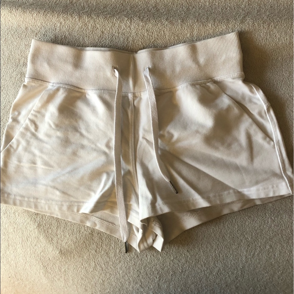 Lululemon white shorts
